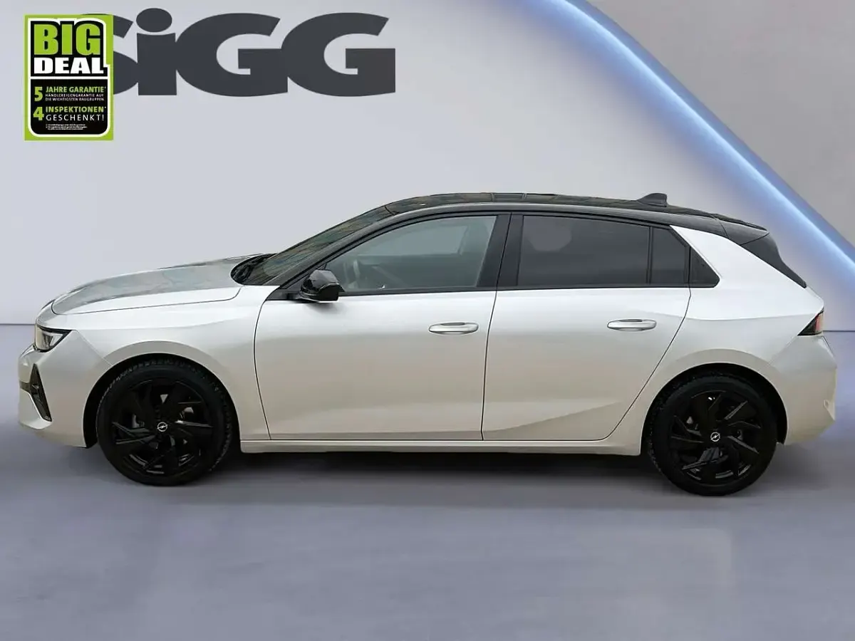 Gebraucht Opel Astra GS Line 131 PS (96 kW) 2023 Aluminium silb/kristall silb Limousine