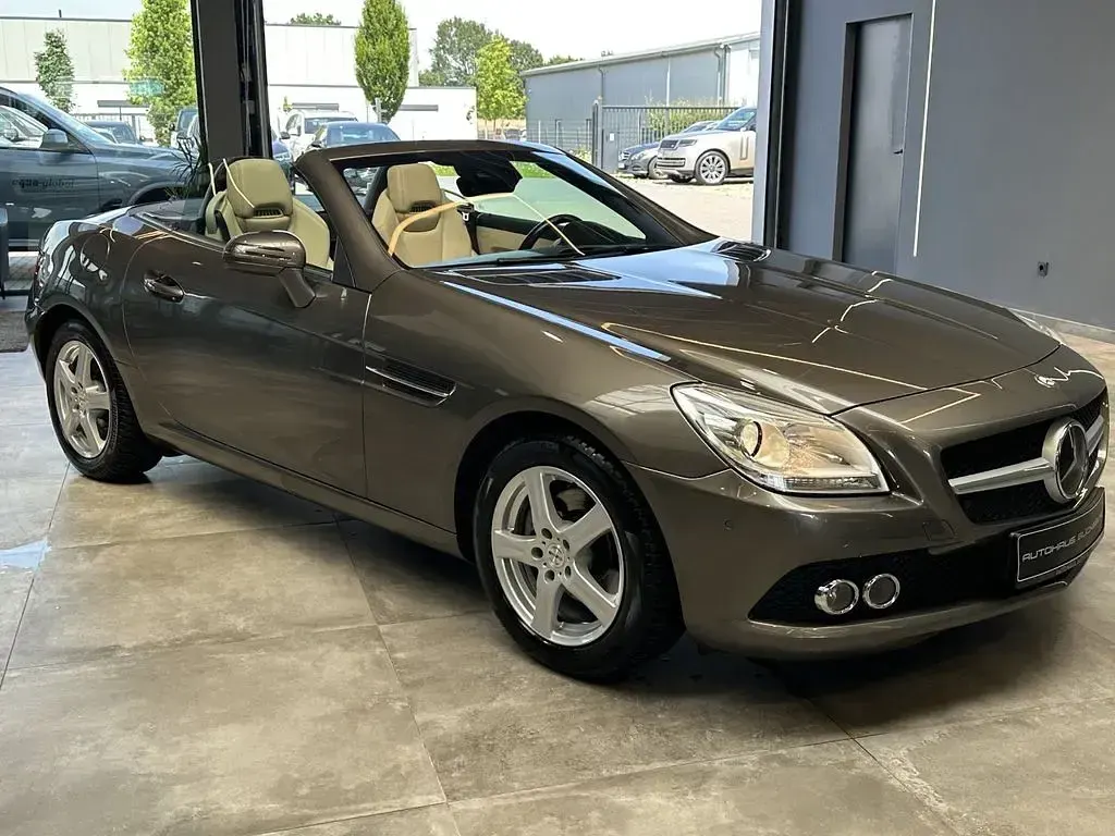 Gebraucht Mercedes SLK200 184 PS (135 kW) 2013 Grau Cabrio