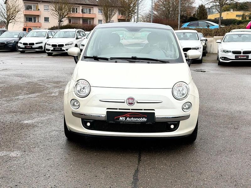 Gebraucht Fiat 500 Lounge 75 PS (55 kW) 2009 Weiß Kleinwagen