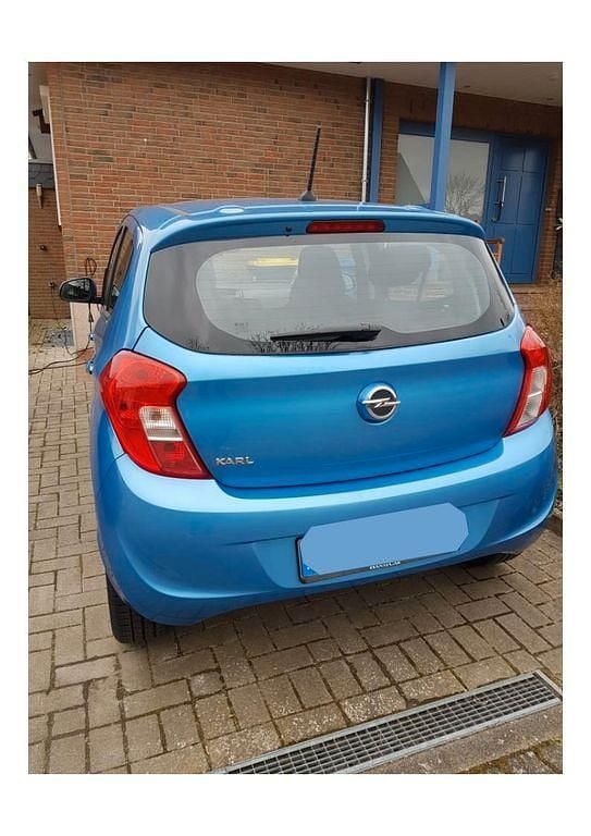 Gebraucht Opel Karl Exklusiv 75 PS (55 kW) 2015 Blau Kleinwagen