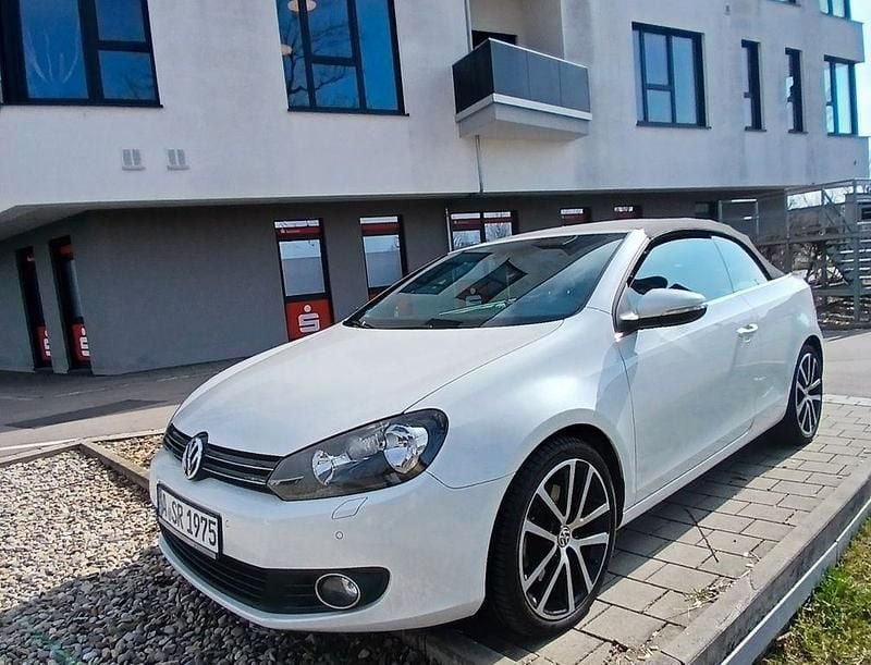 Gebraucht VW Golf Cabriolet 160 PS (117 kW) 2012 Weiß Cabrio