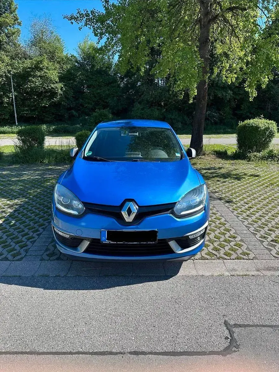 Gebraucht Renault Mégane Initiale Paris 116 PS (85 kW) 2014 Blau Limousine