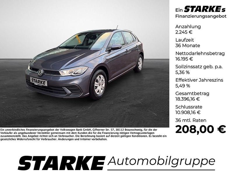 Schwarz (deep black perleffekt) Neu 2025 VW Polo Kleinwagen | 17.940 € (Superpreis) - Bild 1/4