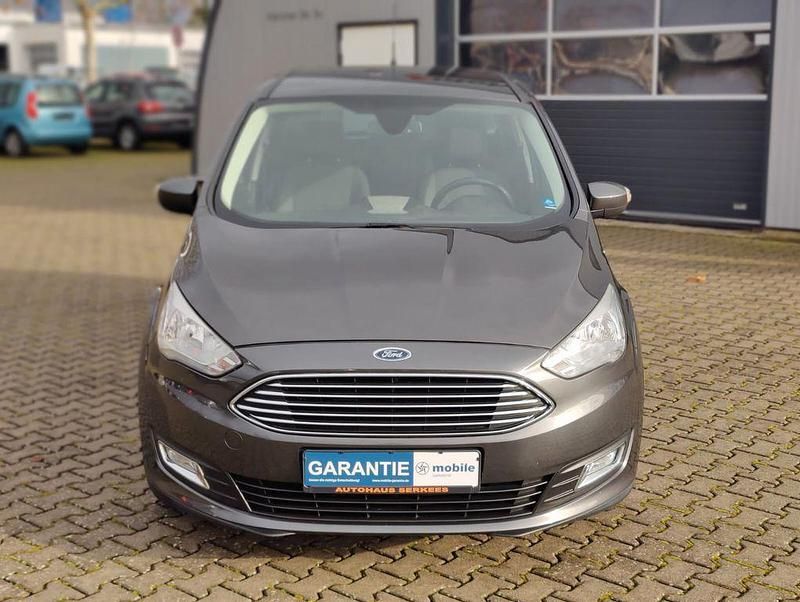 Gebraucht Ford Grand C-Max Titanium 125 PS (91 kW) 2016 Grau Van / Kleinbus
