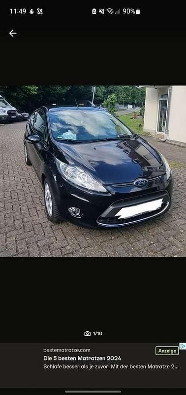 Schwarz Gebraucht 2011 Ford Fiesta Titanium Kleinwagen | 1.800 € (Superpreis) - Bild 1/4