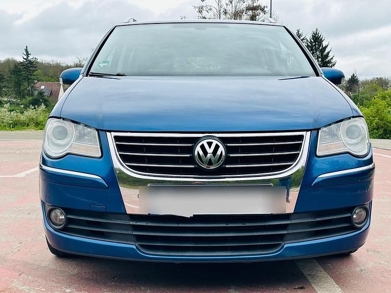 Blau Gebraucht 2007 VW Touran Van / Kleinbus | 4.000 € (Etwas zu teuer) - Bild 1/4