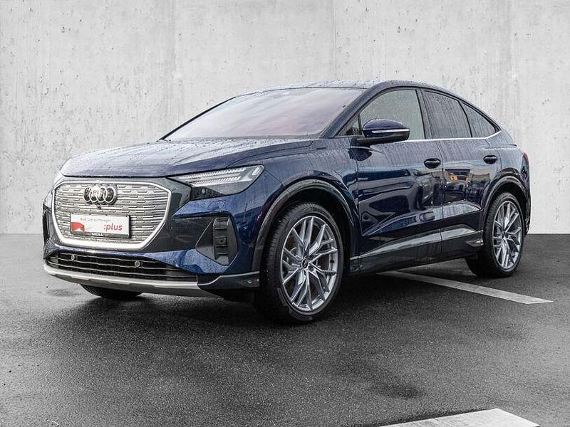 Gebraucht Audi Q4 Sportback e-tron S-Line 125 kW (170 PS) 2025 Navarrablau metallic SUV