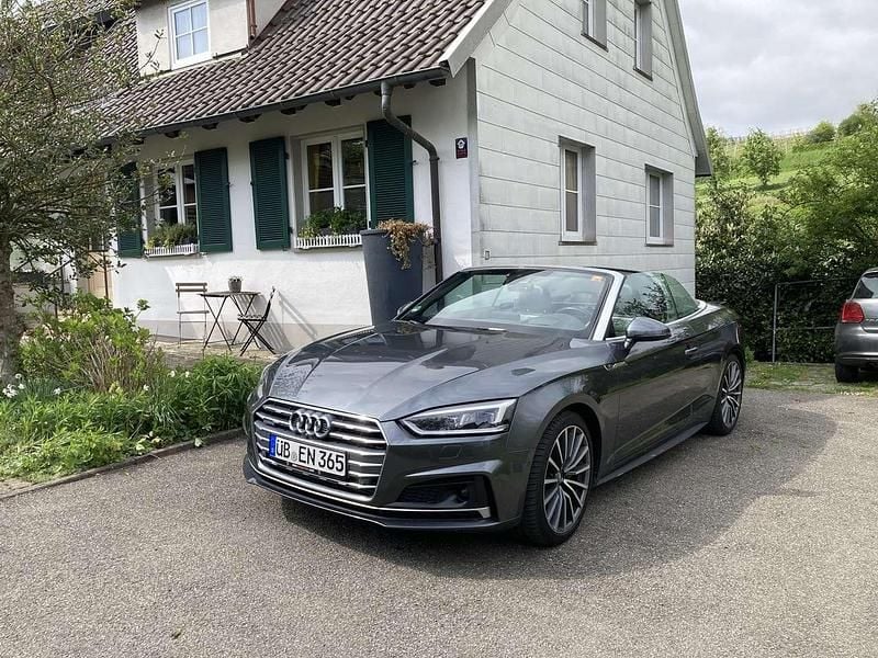 Gebraucht Audi A5 Cabriolet S-Line 218 PS (160 kW) 2018 Grau Cabrio