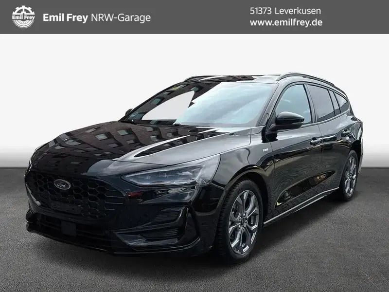 Agate black metallic Gebraucht 2024 Ford Focus ST-Line Kombi | 25.950 € (Guter Preis) - Bild 1/1