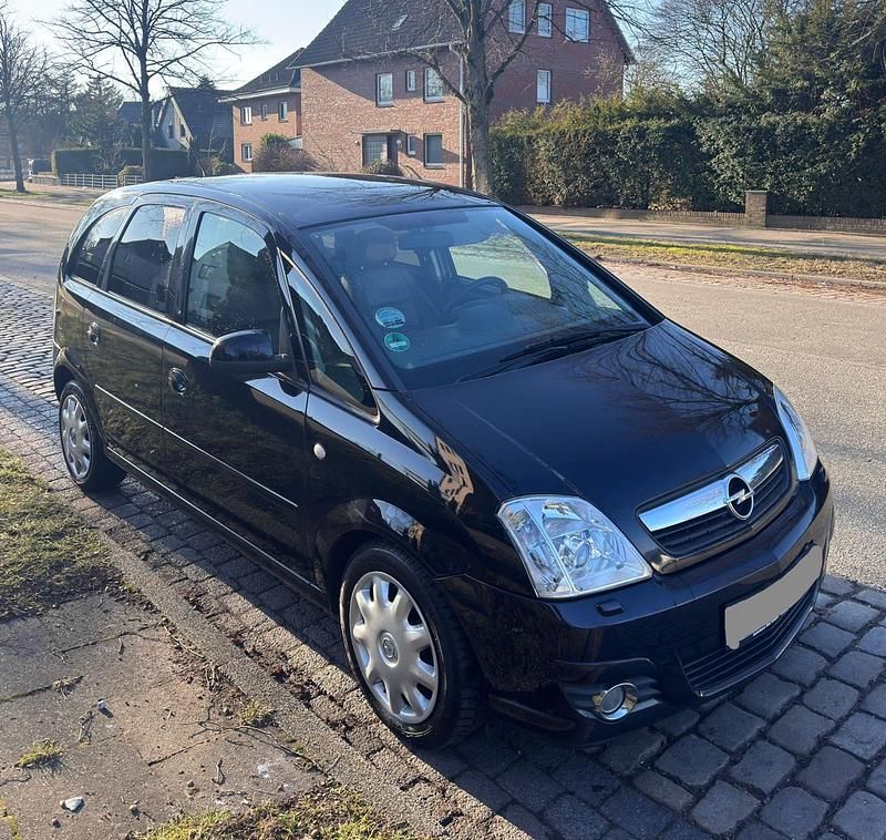 Schwarz Gebraucht 2007 Opel Meriva Van / Kleinbus | 999 € (Guter Preis) - Bild 1/4