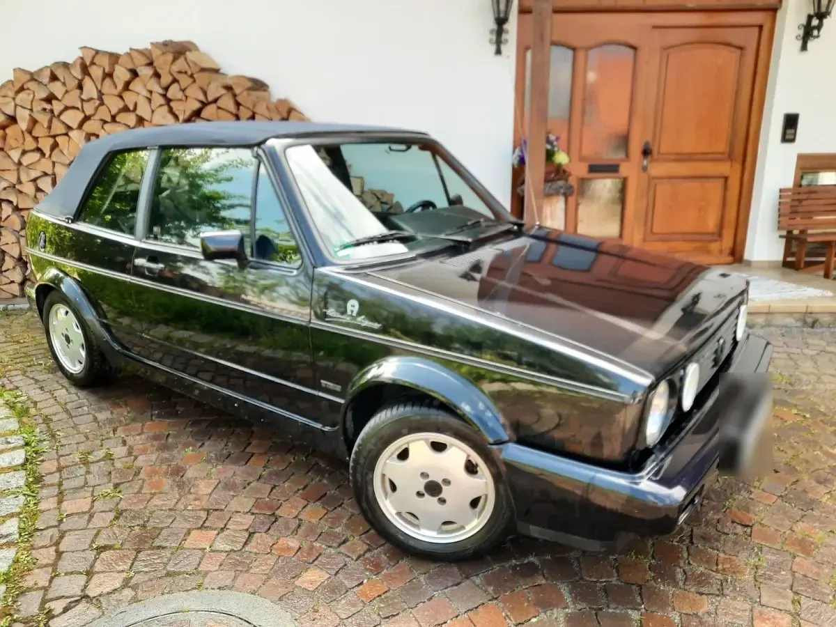 Gebraucht VW Golf Cabriolet 98 PS (72 kW) 1990 Schwarz Cabrio