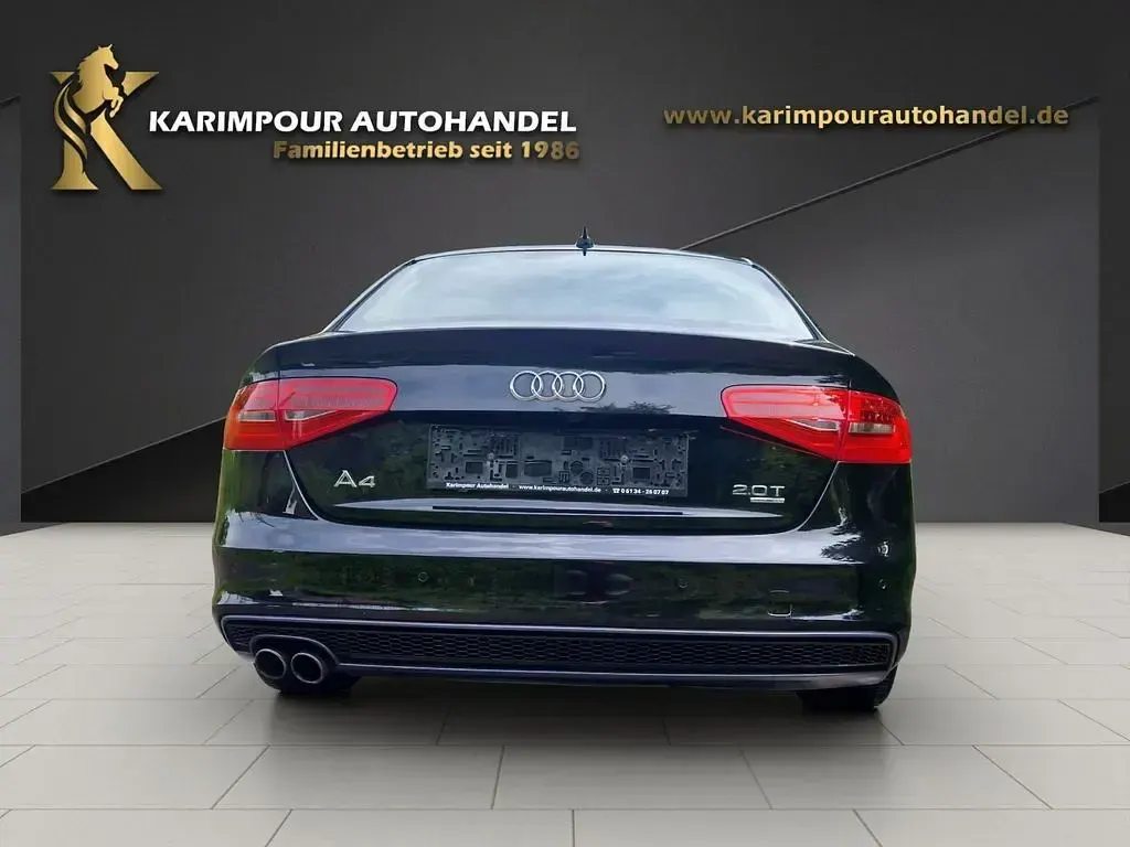 Używany Audi A4 S-Line 220 KM (161 kW) 2015 Czarny Sedan/Limuzyna
