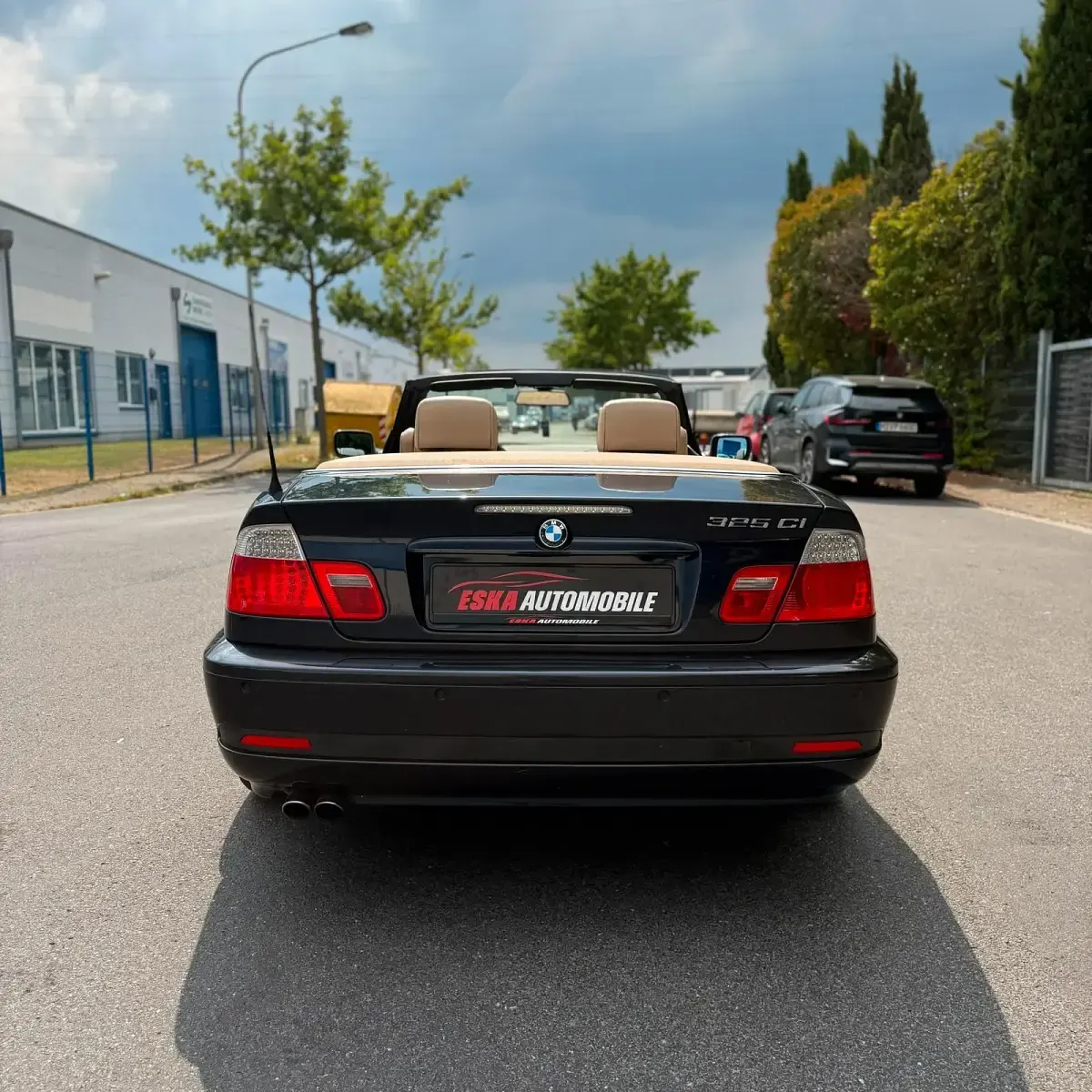 Gebraucht BMW 325 Cabriolet 192 PS (141 kW) 2004 Blau Cabrio