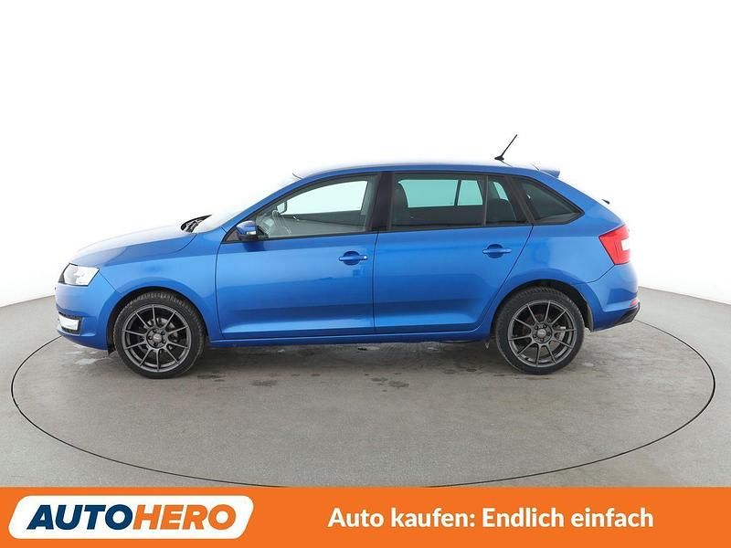 Gebraucht Skoda Rapid Ambition 90 PS (66 kW) 2017 Blau Limousine