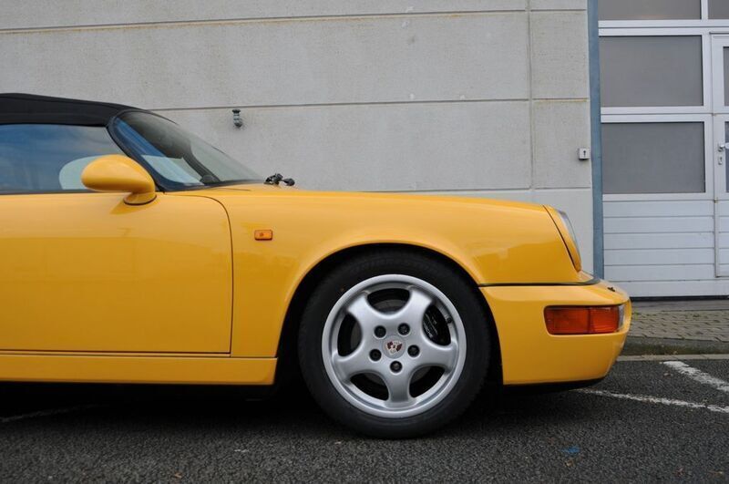 Gebraucht Porsche 964 250 PS (183 kW) 1994 Gelb Cabrio