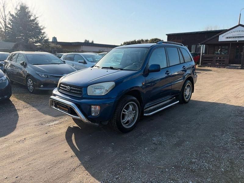 Gebraucht Toyota RAV4 125 PS (91 kW) 2002 Blau SUV