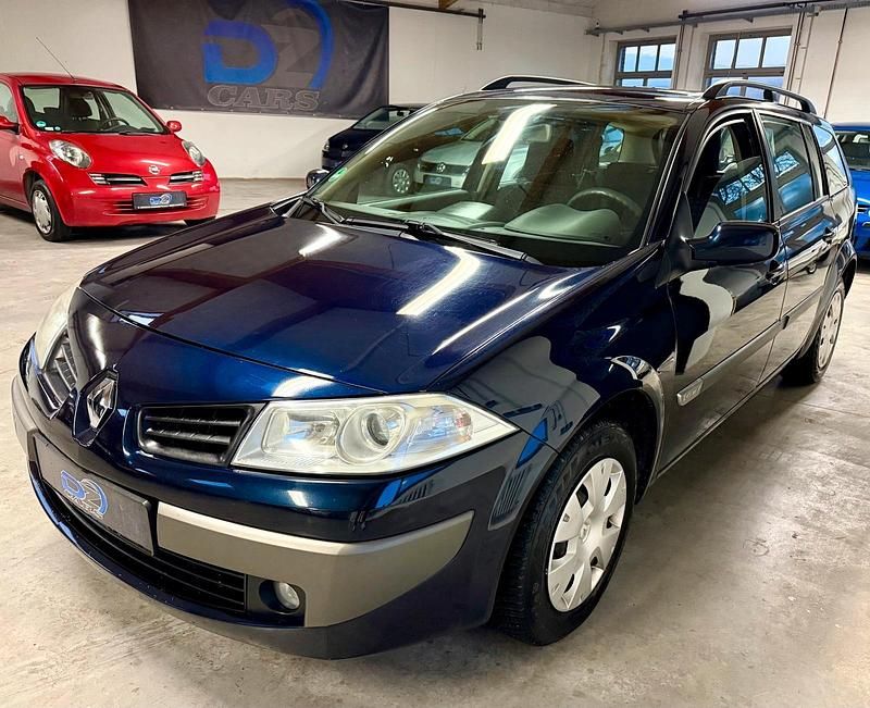 Gebraucht Renault Mégane GrandTour 111 PS (81 kW) 2007 Blau Kombi