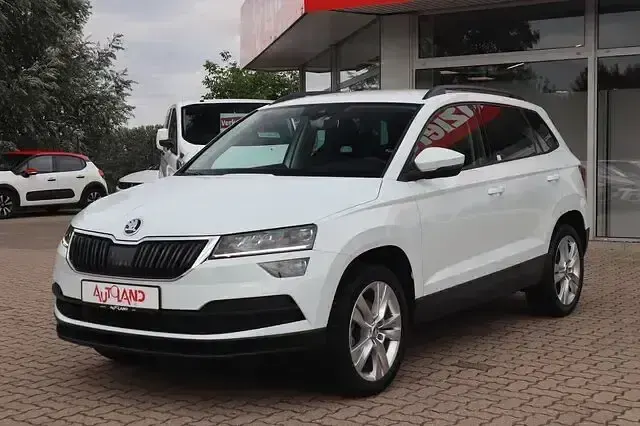 Gebraucht Skoda Karoq Style 150 PS (110 kW) 2018 Weiß SUV