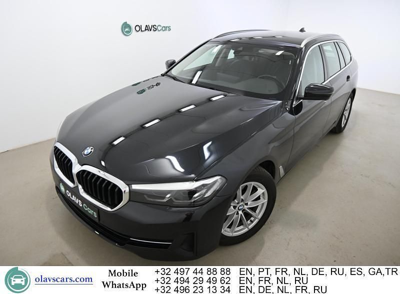 Schwarz Gebraucht 2021 BMW 518 Limousine | 21.538 € (Fairer Preis) - Bild 1/4