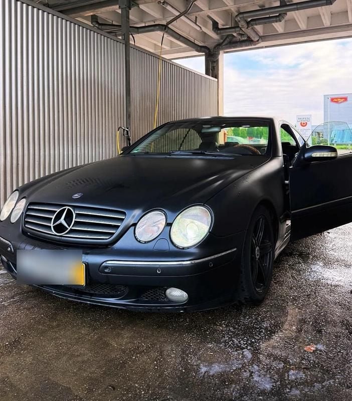 Schwarz Gebraucht 2000 Mercedes CL500 Coupé | 5.000 € (Guter Preis) - Bild 1/4