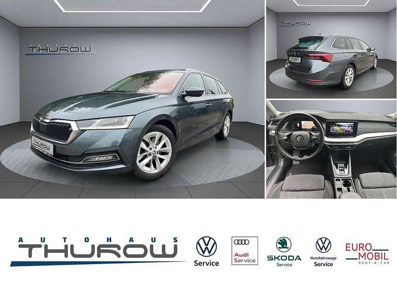 Quarzgrau metallic Gebraucht 2021 Skoda Octavia First Edition Kombi | 22.400 € (Fairer Preis) - Bild 1/4