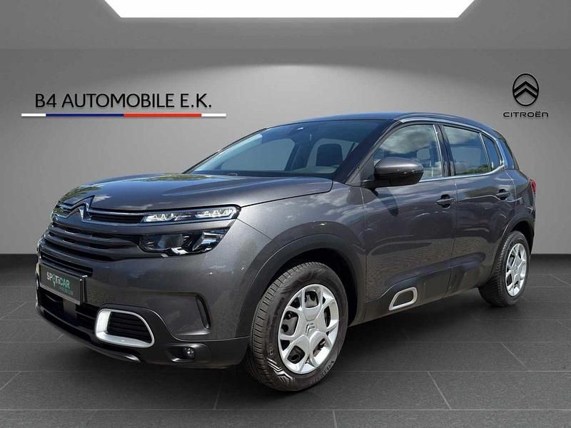 Grau Gebraucht 2019 Citroën C5 Aircross PureTech SUV | 17.789 € (Teuer) - Bild 1/4