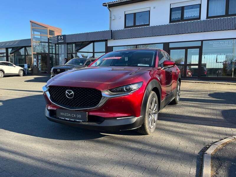 Soul red crystal m Neu 2025 Mazda CX-30 Exclusive-Line SUV | 33.790 € - Bild 1/4