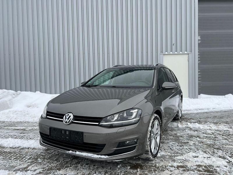 Grau Gebraucht 2015 VW Golf VII Highline Kombi | 8.950 € (Superpreis) - Bild 1/4