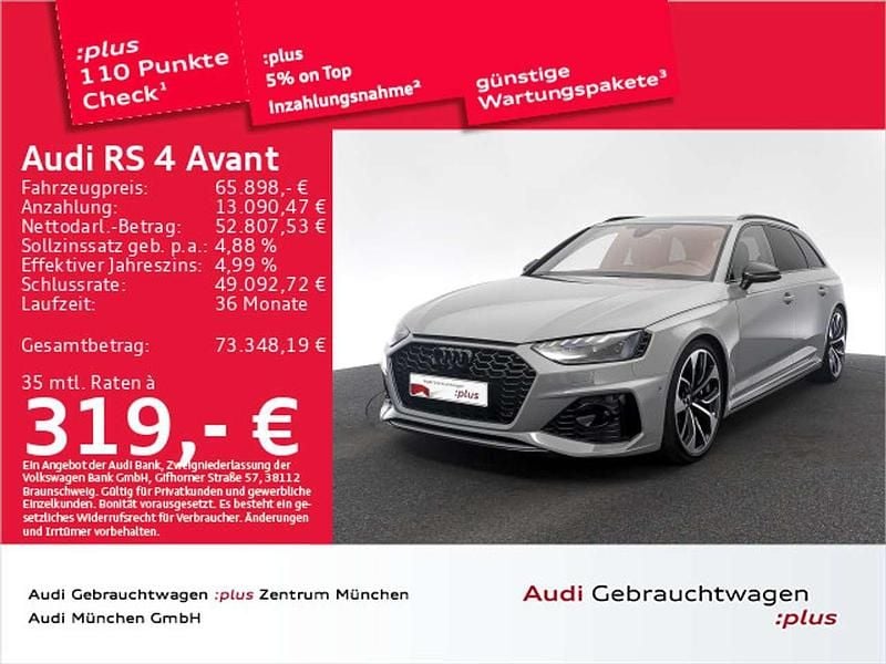 Gebraucht Audi RS4 Ambiente 450 PS (330 kW) 2023 Nardograu Kombi
