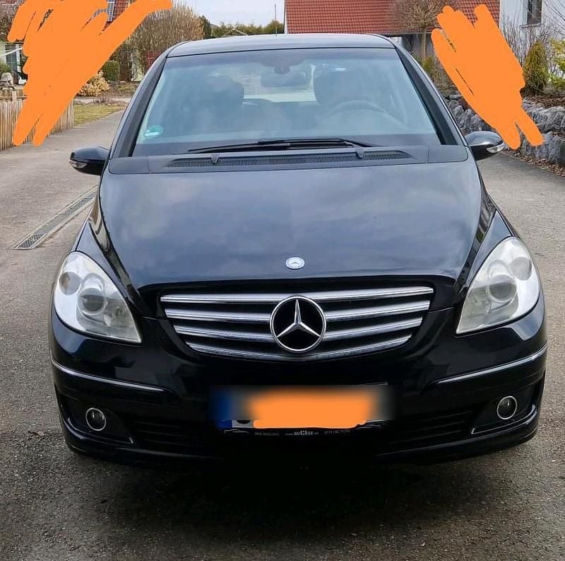 Gebraucht Mercedes B150 95 PS (69 kW) 2007 Schwarz Van / Kleinbus