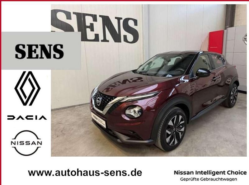 Burgundy Gebraucht 2021 Nissan Juke Visia SUV | 14.750 € (Guter Preis) - Bild 1/4