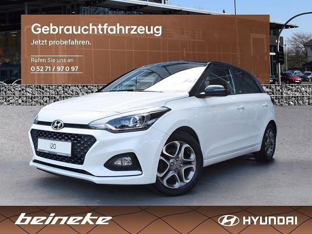 Schwarz Gebraucht 2020 Hyundai i20 Advantage Limousine | 12.950 € (Fairer Preis) - Bild 1/4