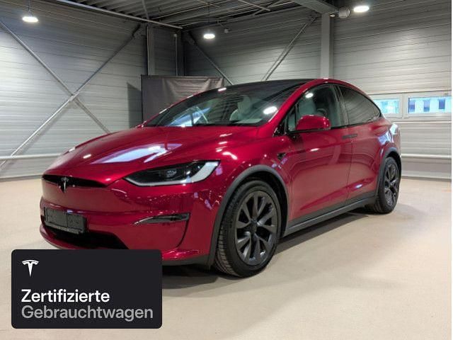 Gebraucht Tesla Model X Long Range AWD 492 kW (669 PS) 2024 Rot SUV