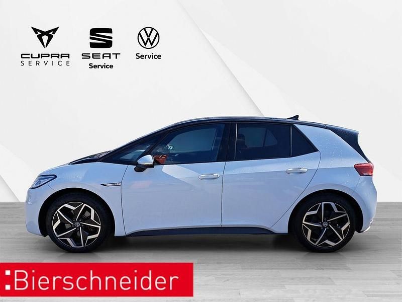 Gebraucht VW ID.3 Pro 150 kW (204 PS) 2021 Weiss Kleinwagen