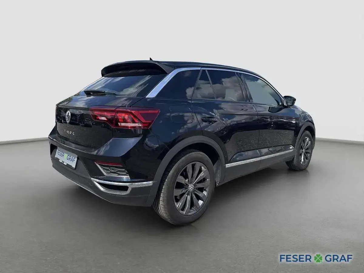 Gebraucht VW T-Roc Sportline 150 PS (110 kW) 2019 Deep black perleffekt SUV