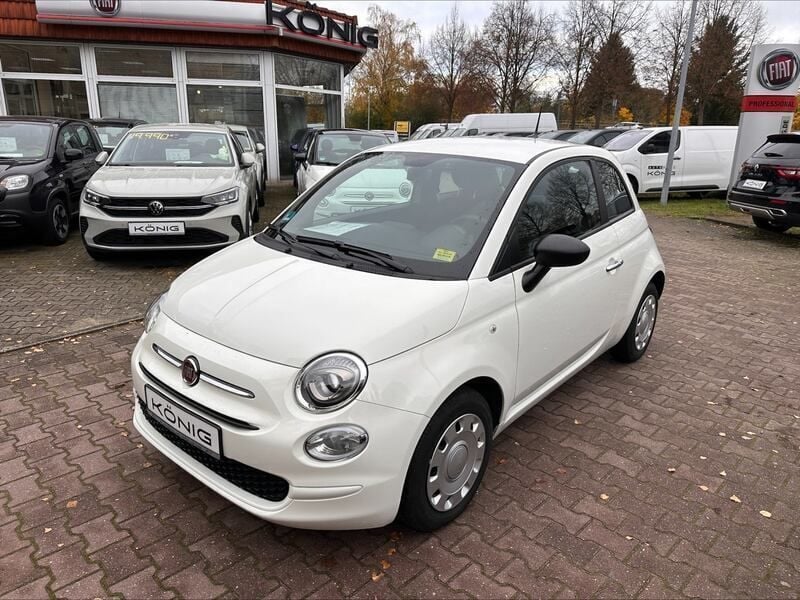 Weiß Gebraucht 2023 Fiat 500 Kleinwagen | 12.477 € (Fairer Preis) - Bild 1/4