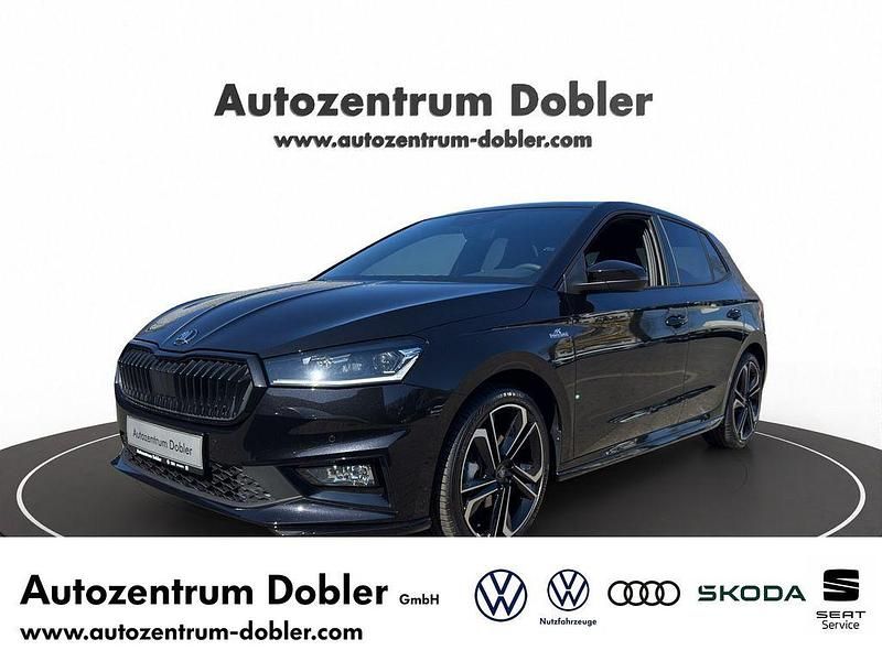 Schwarz Gebraucht 2025 Skoda Fabia Monte Carlo Kleinwagen | 26.880 € (Fairer Preis) - Bild 1/4