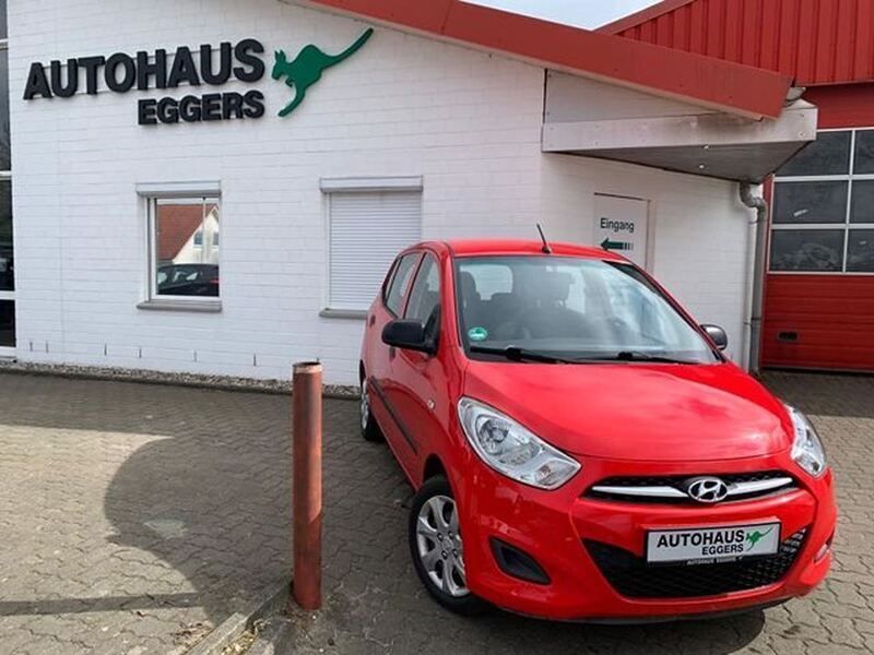 Electric red Gebraucht 2012 Hyundai i10 Classic Kleinwagen | 4.990 € (Teuer) - Bild 1/4