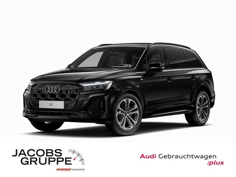 Schwarz Gebraucht 2024 Audi Q7 S-Line SUV | 68.470 € (Superpreis) - Bild 1/4