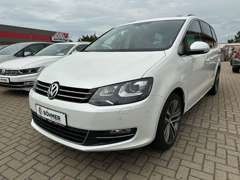 Gebraucht VW Sharan Highline 177 PS (130 kW) 2013 Weiß Van / Kleinbus