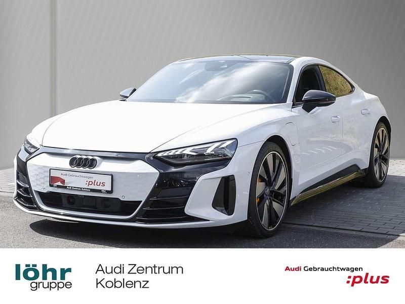 Suzukagrau metallic Gebraucht 2022 Audi e-tron GT quattro Ambiente Limousine | 57.980 € (Superpreis) - Bild 1/4