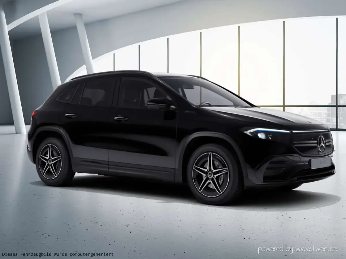Gebraucht Mercedes EQA300 AMG 167 kW (228 PS) 2022 Unilack nachtschwarz SUV