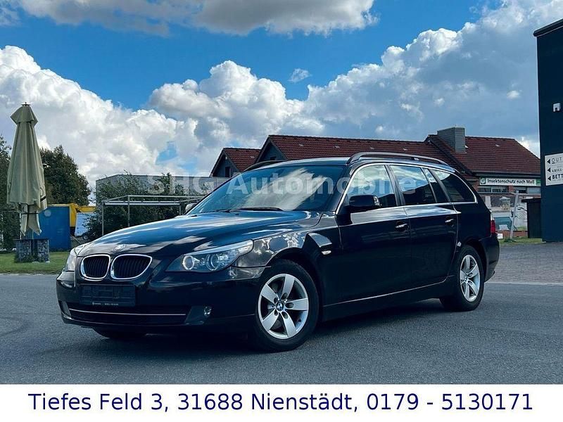 Gebraucht BMW 520 Advantage 177 PS (130 kW) 2008 Schwarz Kombi