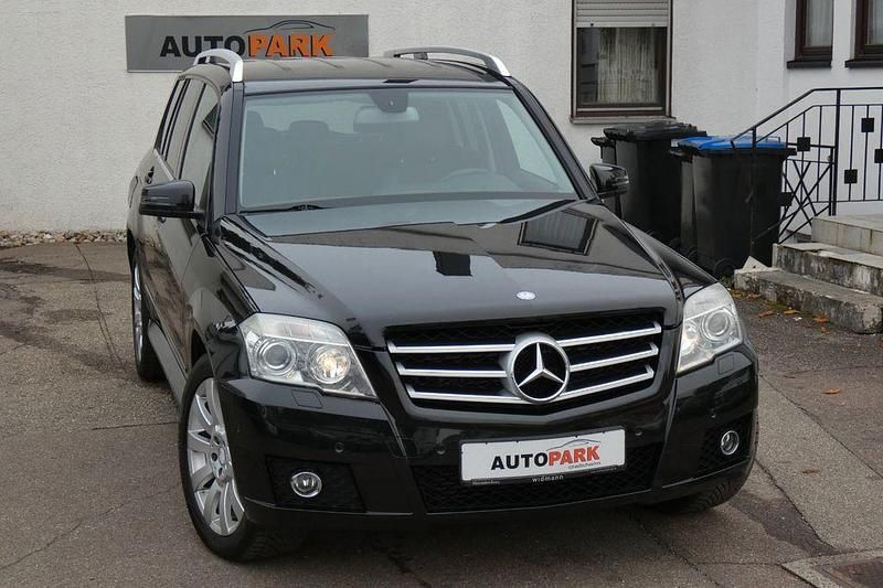 Schwarz Gebraucht 2009 Mercedes GLK350 SUV | 6.490 € (Superpreis) - Bild 1/4