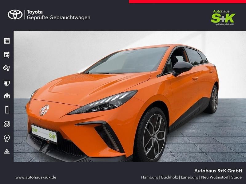 Orange Gebraucht 2023 MG MG4 EV Trophy Kleinwagen | 23.890 € (Fairer Preis) - Bild 1/4