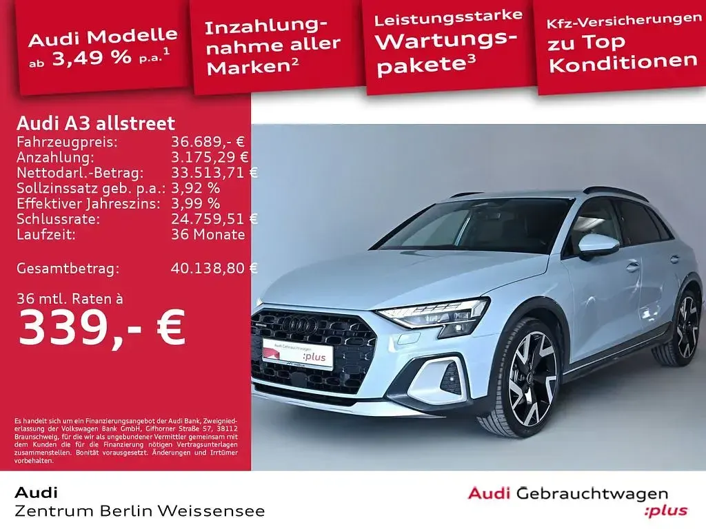 Gebraucht Audi A3 Ambiente 204 PS (150 kW) 2025 Pfeilgrau perleffekt Kombi