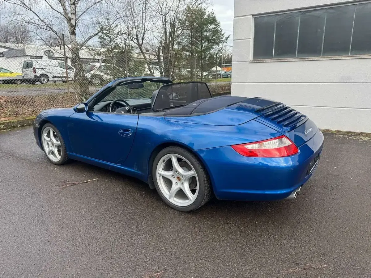 Gebraucht Porsche 911 Carrera Cabriolet 325 PS (239 kW) 2007 Blau Cabrio