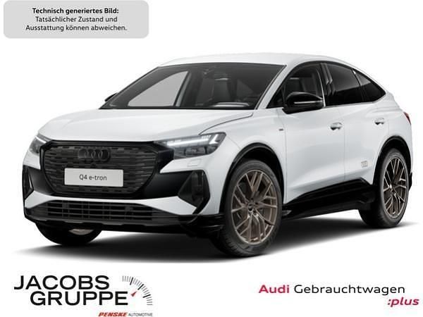 Weiß Gebraucht 2025 Audi Q4 Sportback e-tron S-Line SUV | 52.740 € - Bild 1/4