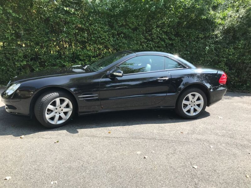 Gebraucht Mercedes SL350 Edition 245 PS (180 kW) 2004 Schwarz Cabrio