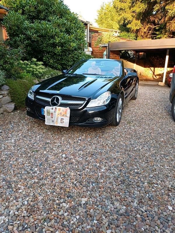 Schwarz Gebraucht 2008 Mercedes SL500 Cabrio | 31.500 € (Fairer Preis) - Bild 1/4
